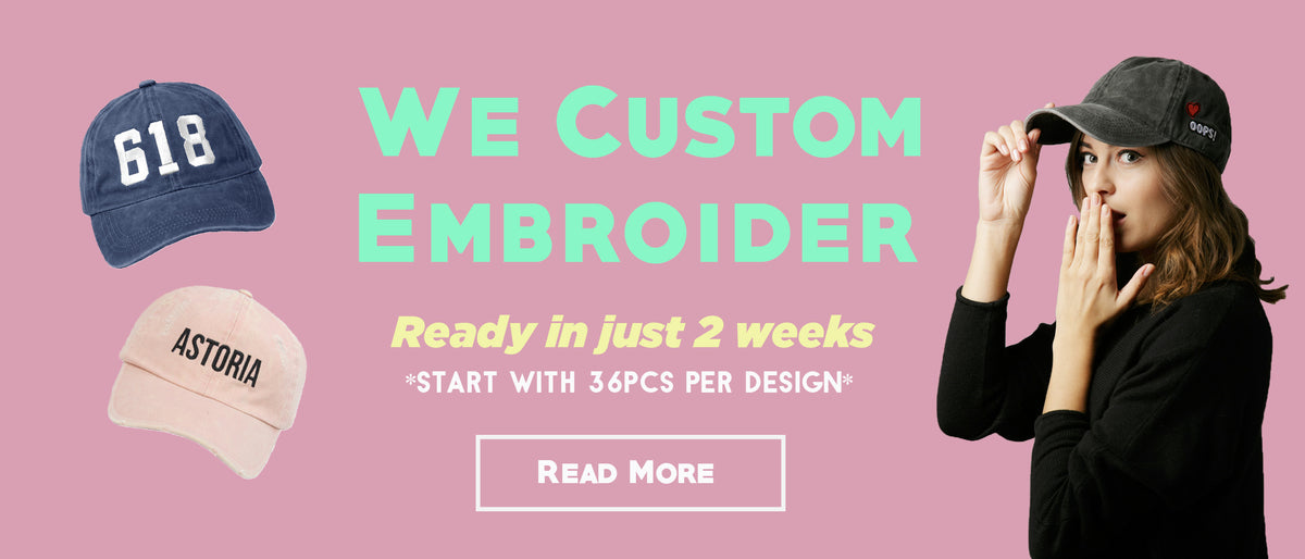 Custom Embroider.