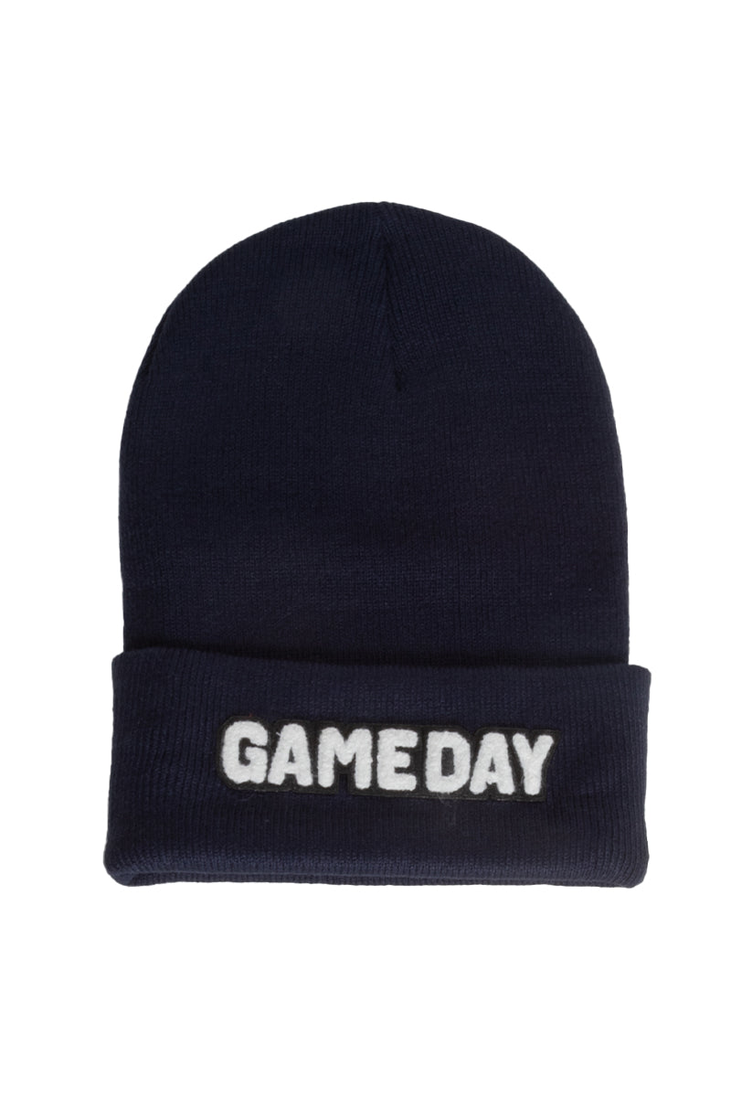 LBB2937 - GAME DAY Chenille Knit Beanie.