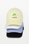 LCAP3635 - LIMONE EMBROIDERED COTTON BASEBALL CAP