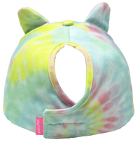 JRFWH70 - Tie Dye Cat Ear Kids Ponyflo Hat - David and Young Fashion Accessories