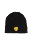 ABB211 - Smiley Face Patch Beanie
