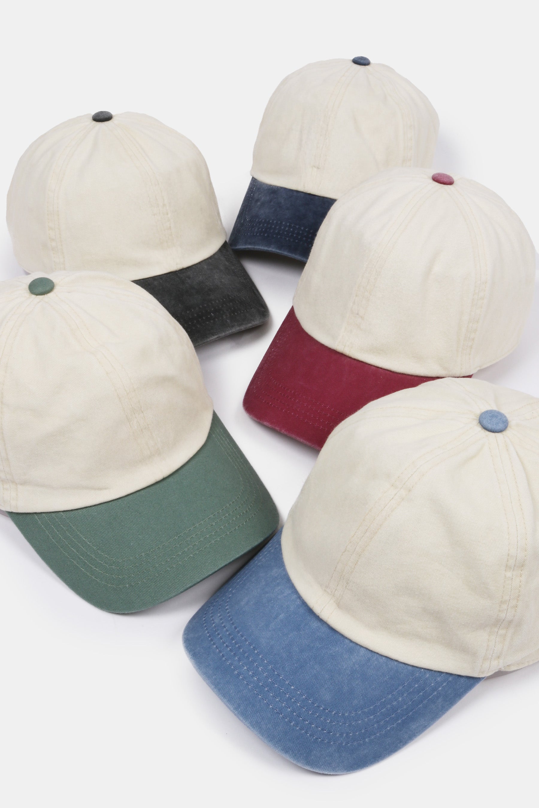 Two-Tone Baseball Cap – David and Young Wholesale