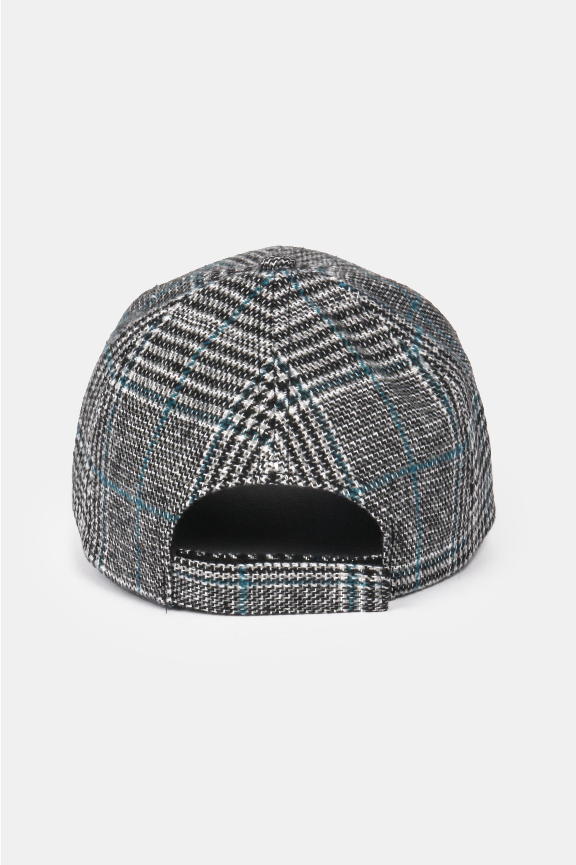 Menswear Inspired Plaid Cap