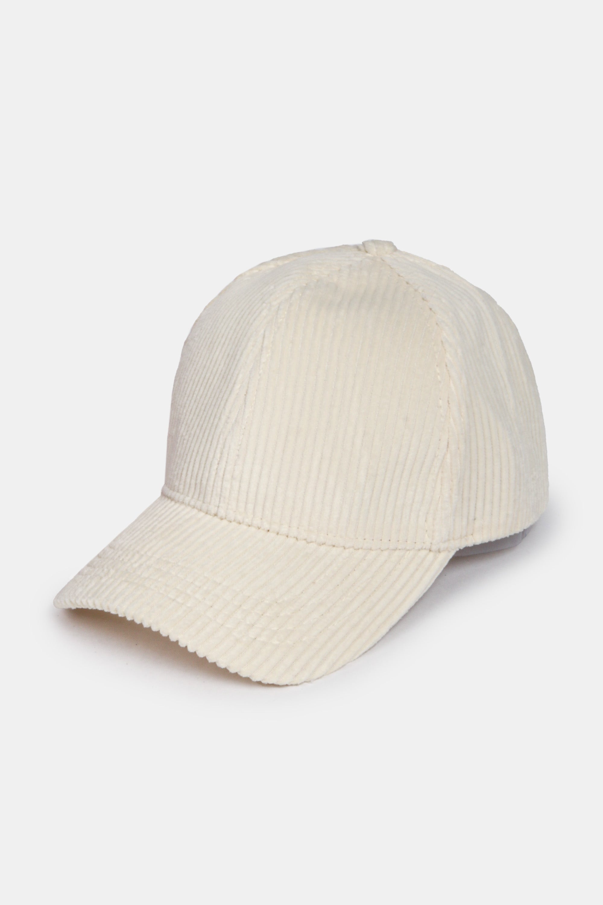 Solid Corduroy Baseball Cap