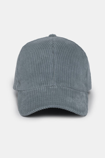 Solid Corduroy Baseball Cap