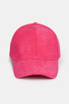 Solid Corduroy Baseball Cap
