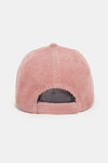 Solid Corduroy Baseball Cap