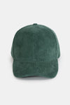 Solid Corduroy Baseball Cap