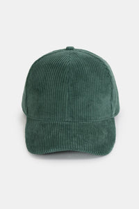 Solid Corduroy Baseball Cap