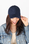 Solid Corduroy Baseball Cap