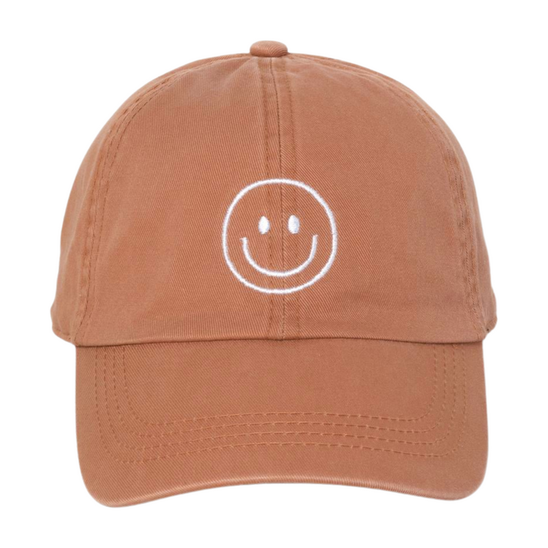 FWCAP1619 - Smiley Outline Baseball Cap