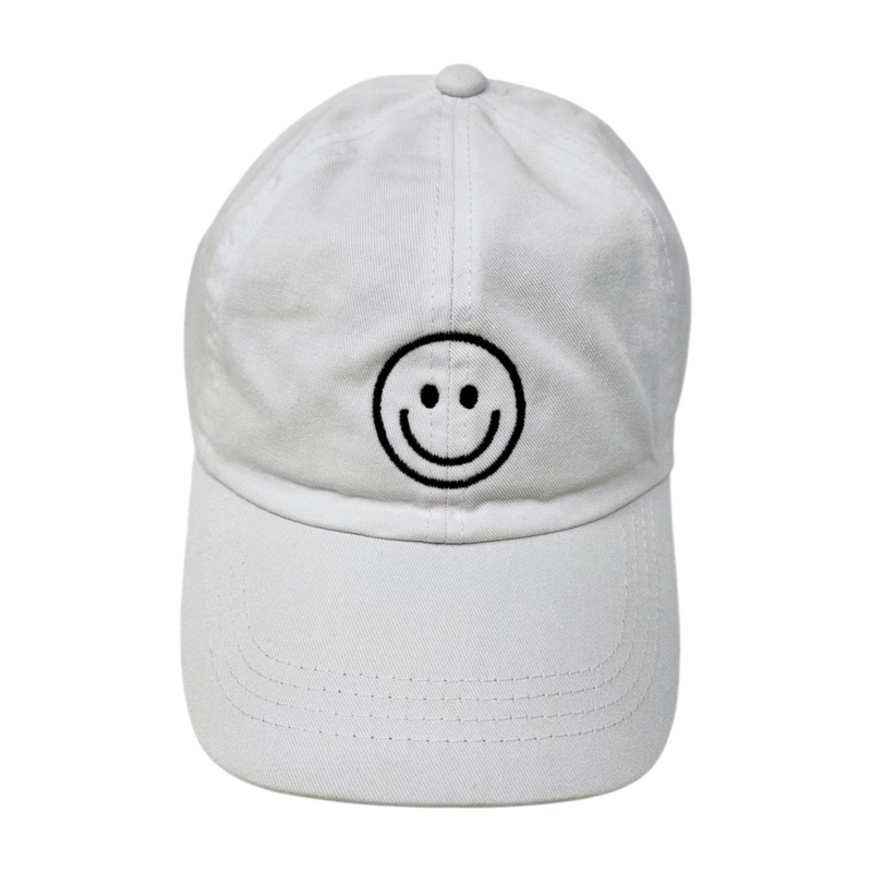 FWCAP1619 - Smiley Outline Baseball Cap