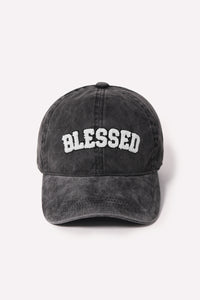 FWCAP2211 - Chenille Blessed Baseball