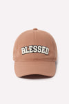 FWCAP2211 - Chenille Blessed Baseball