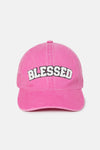 FWCAP2211 - Chenille Blessed Baseball