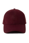 FWCAP3114 - Solid Wool Touch Baseball Cap