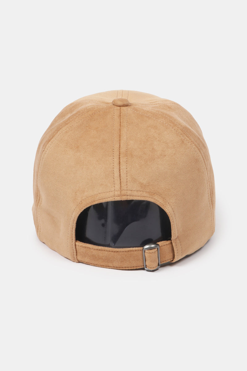 Suede Baseball Cap