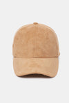 Suede Baseball Cap