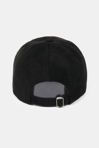 Suede Baseball Cap