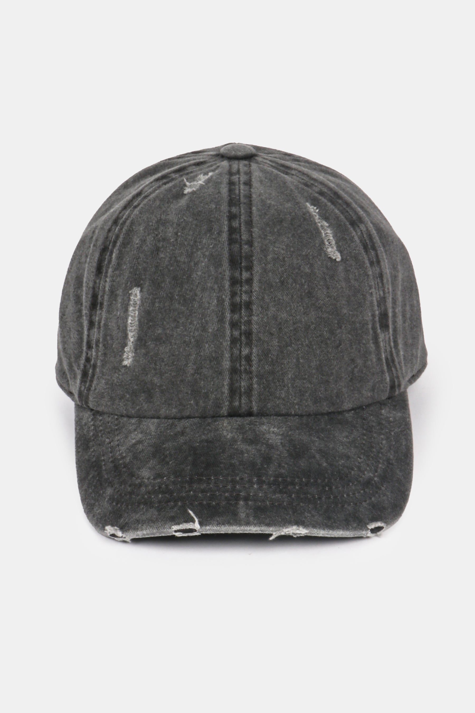 Pigment Wash Distressed Baseball Cap – David and Young Wholesale