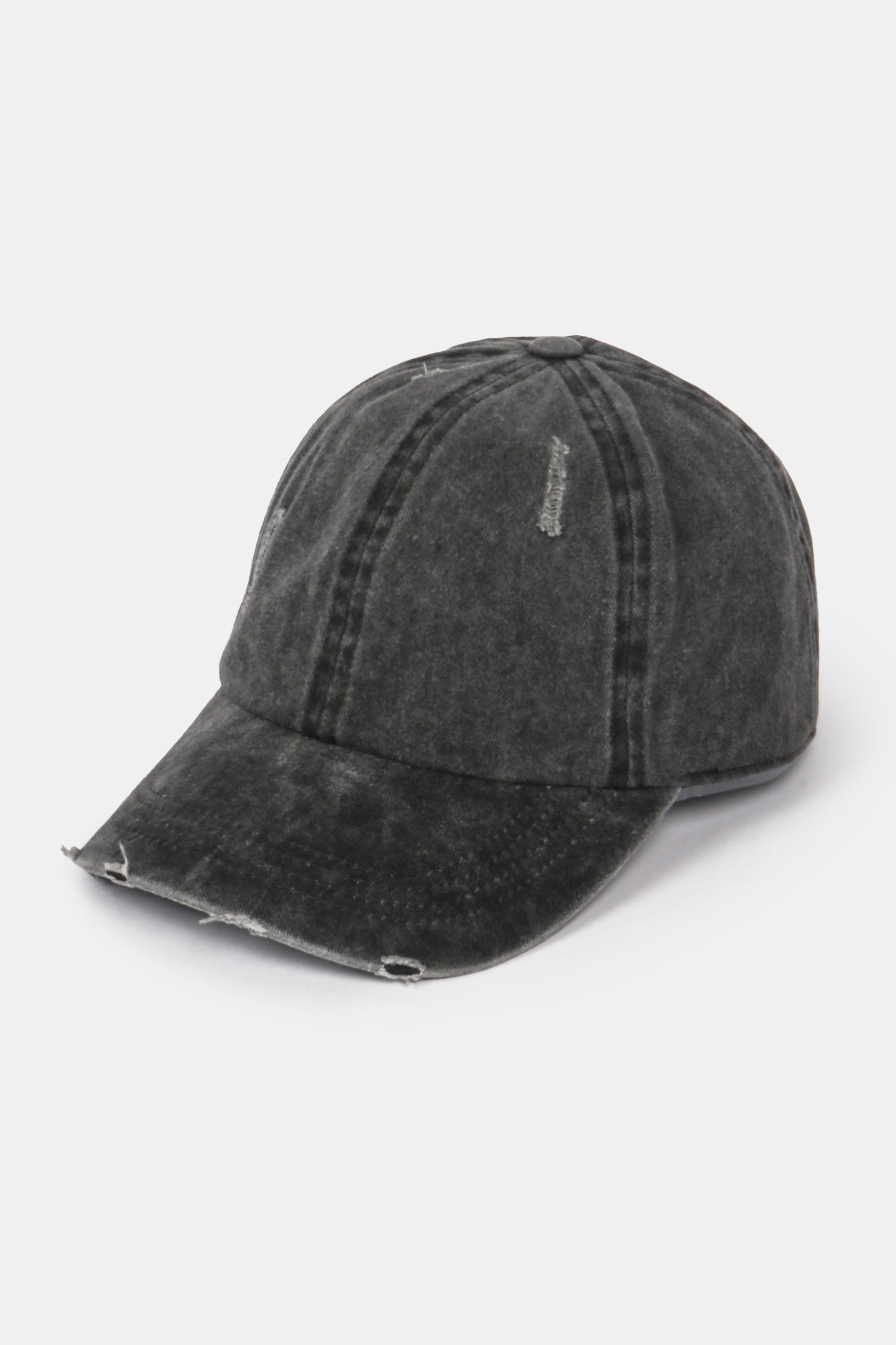 Pigment Wash Distressed Baseball Cap – David and Young Wholesale