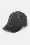 Pigment Wash Distressed Baseball Cap