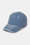 Pigment Wash Distressed Baseball Cap