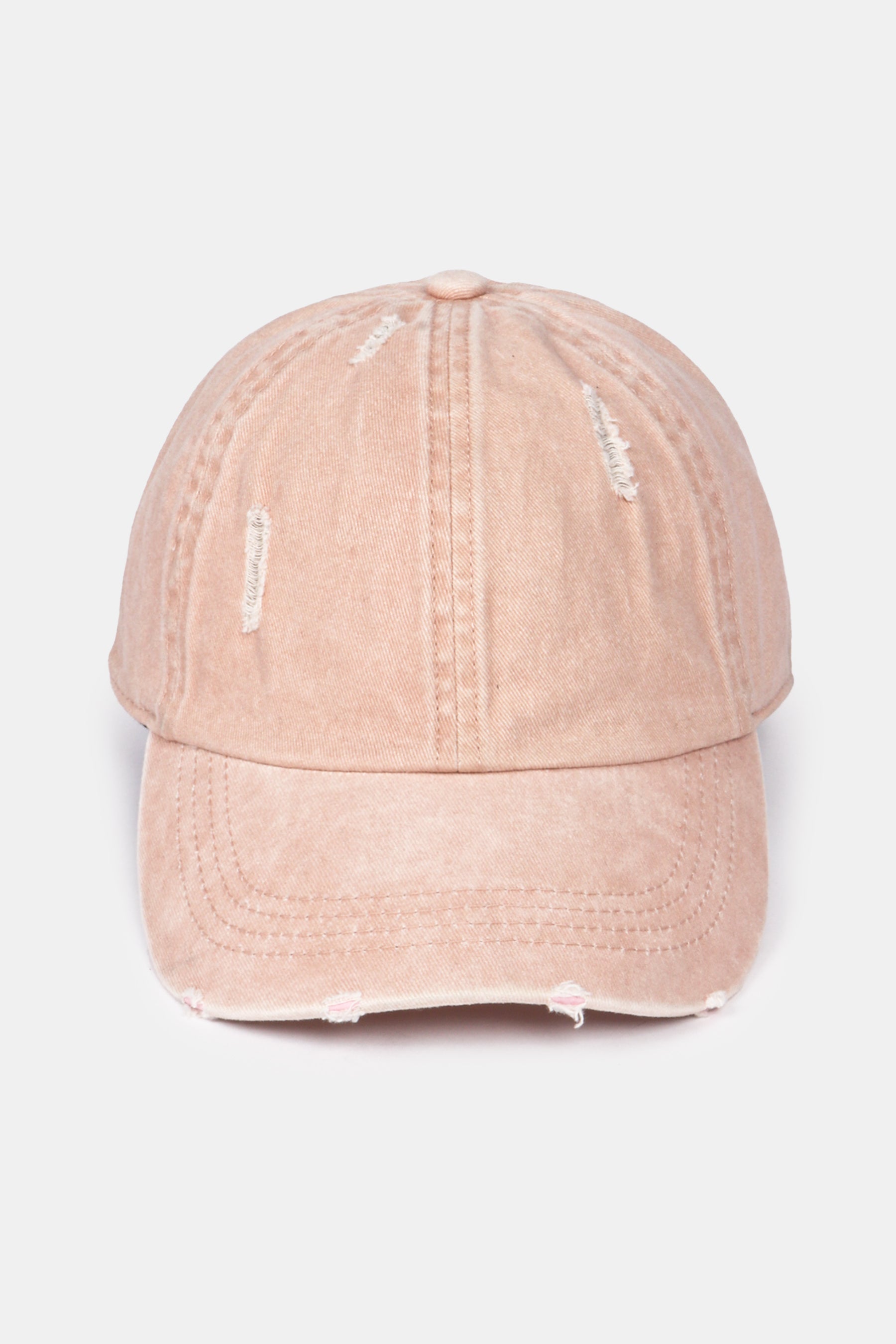 Pigment Wash Distressed Baseball Cap