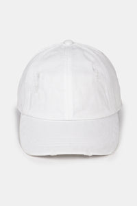 Pigment Wash Distressed Baseball Cap