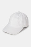 Pigment Wash Distressed Baseball Cap