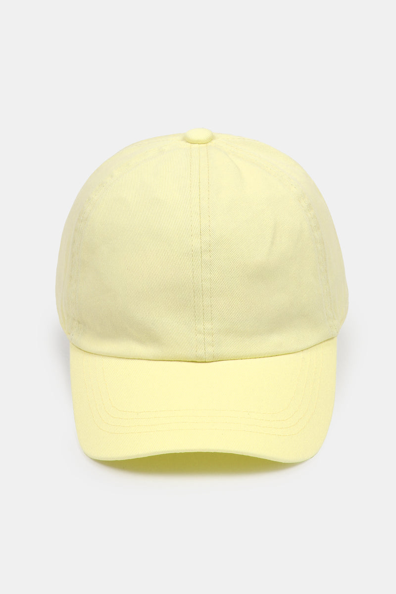Stone Washed Baseball Cap