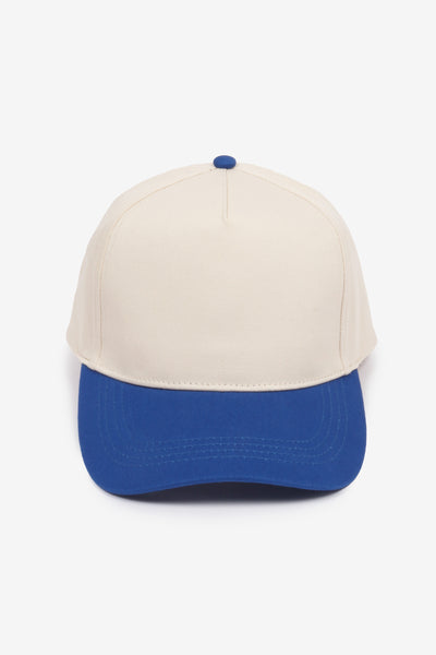 Two-Tone 5 Panel Baseball Cap