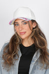 Tie-Dye Print Brim in Brocade 5 Panel Two-Tone Baseball Cap