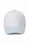 Stripe Brim 5-Panel Baseball Cap