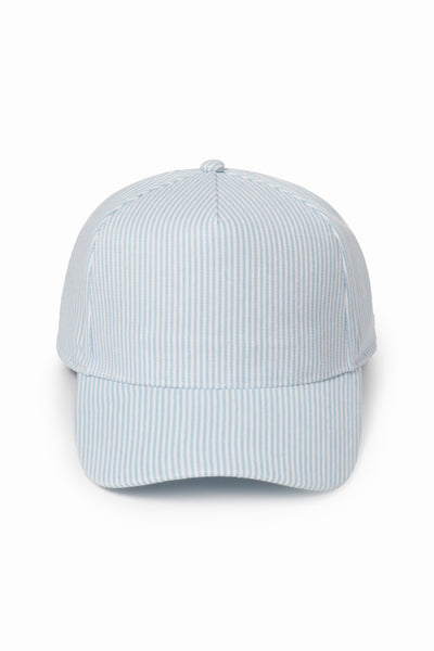 Stripe 5-Panel Baseball Cap