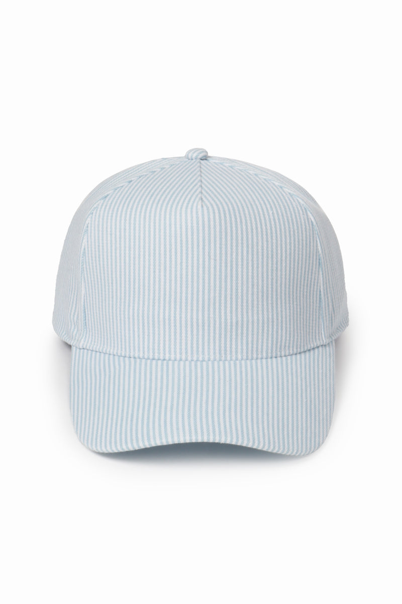 Stripe 5-Panel Baseball Cap