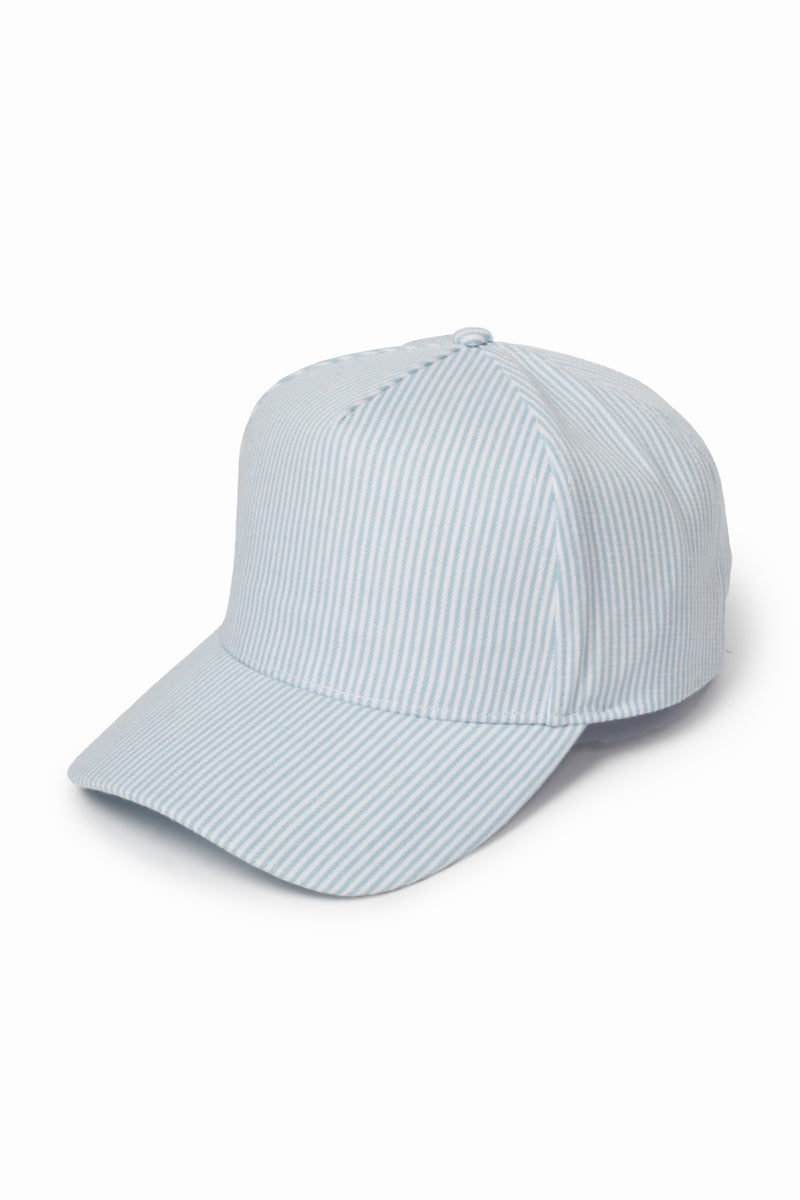 Stripe 5-Panel Baseball Cap