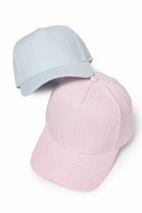 Stripe 5-Panel Baseball Cap