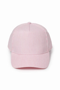 Stripe 5-Panel Baseball Cap