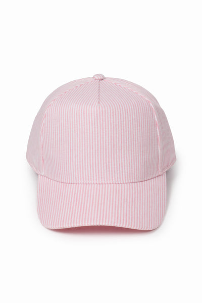 Stripe 5-Panel Baseball Cap