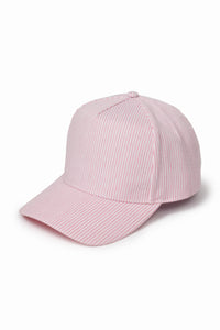 Stripe 5-Panel Baseball Cap