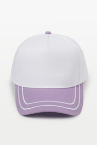 Retro Stripe 2-Tone 5-Panel Cap