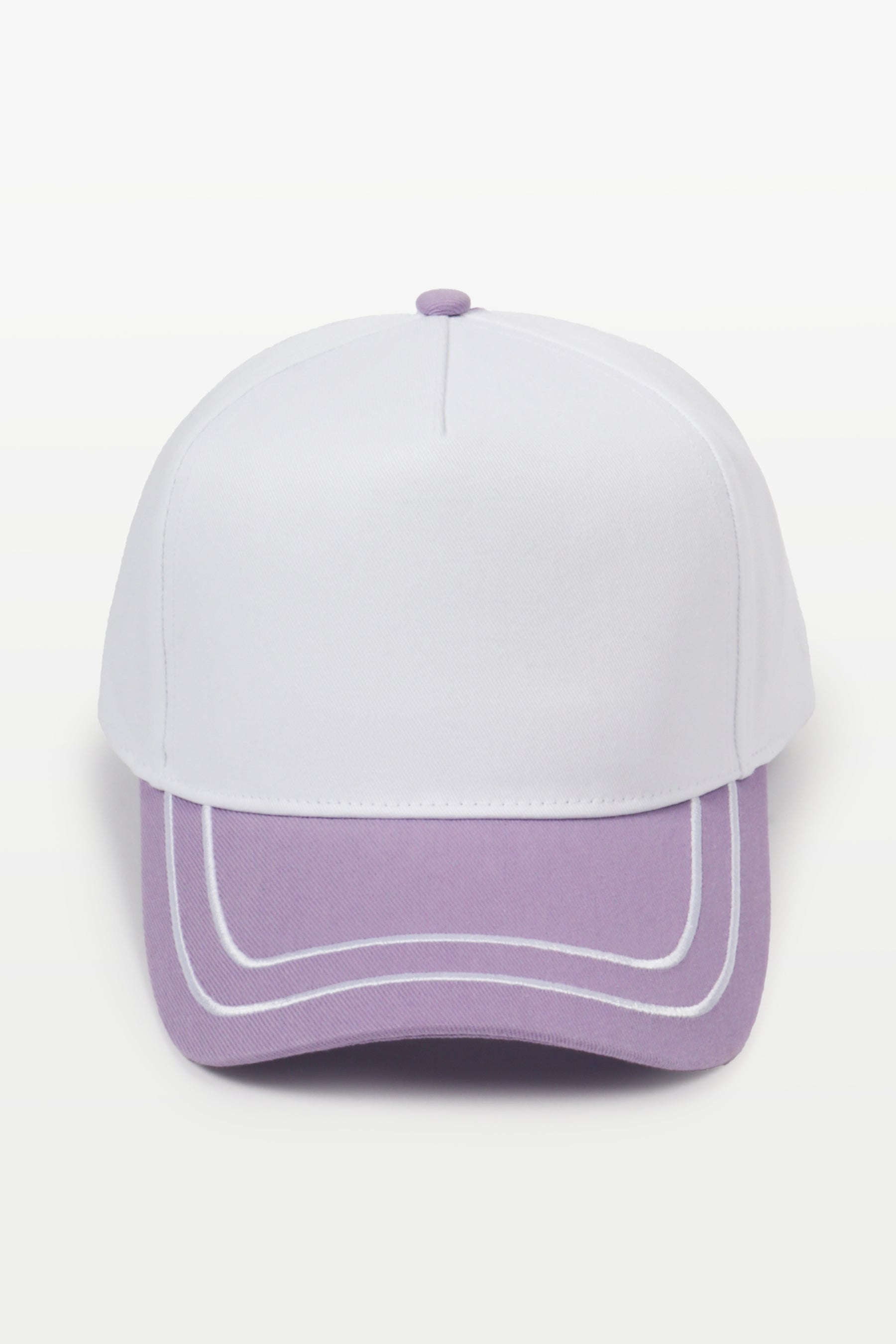 Retro Stripe 2-Tone 5-Panel Cap