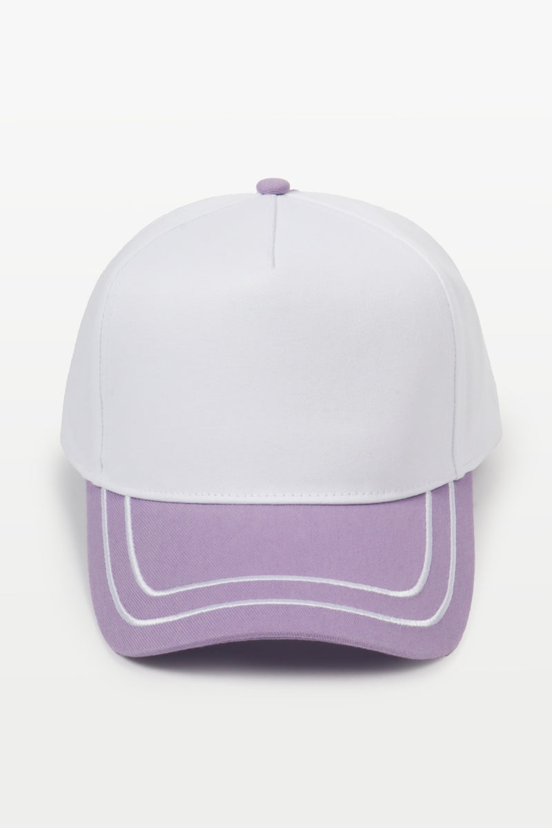 Retro Stripe 2-Tone 5-Panel Cap