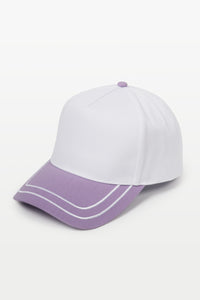 Retro Stripe 2-Tone 5-Panel Cap
