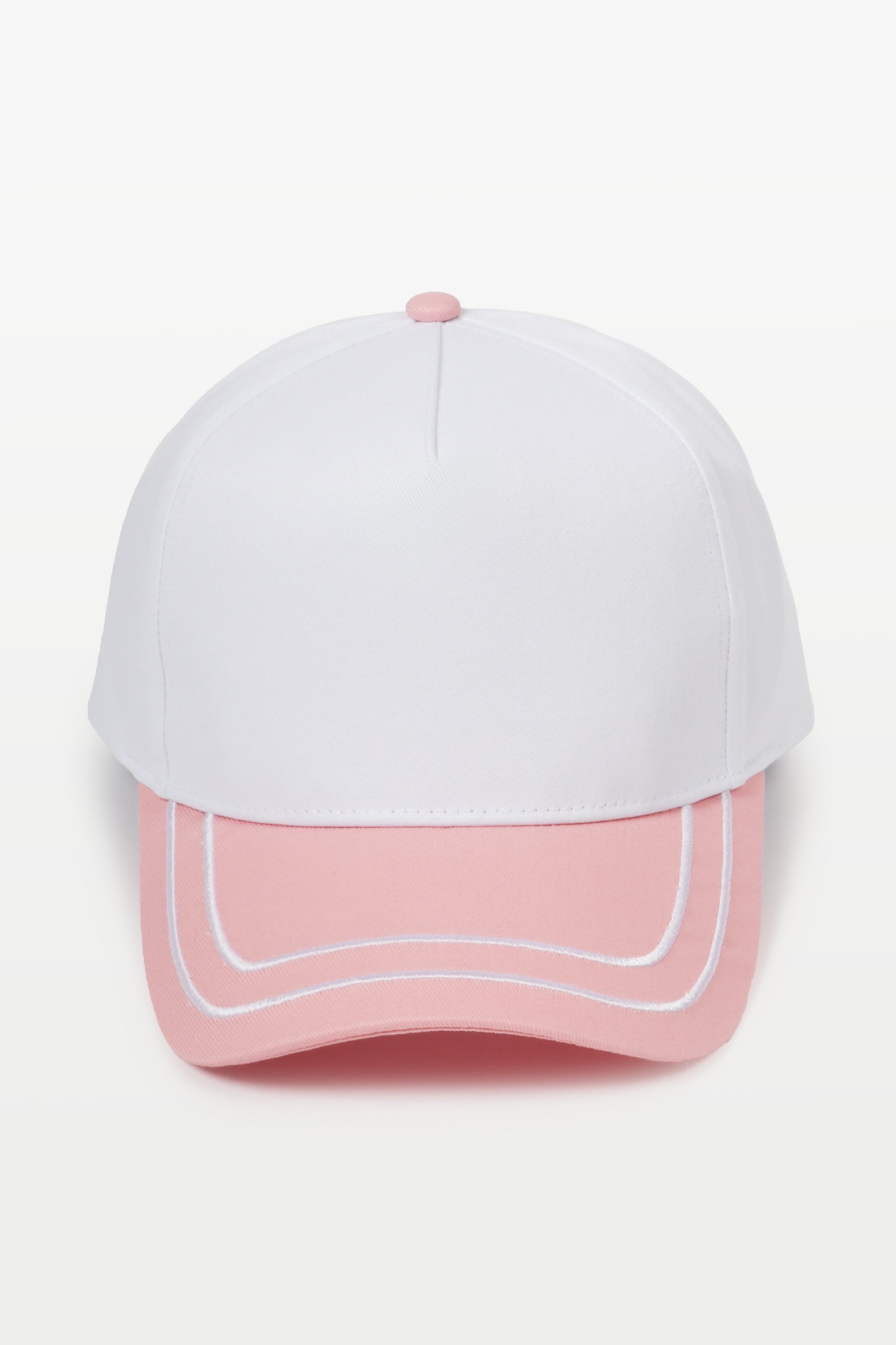 Retro Stripe 2-Tone 5-Panel Cap