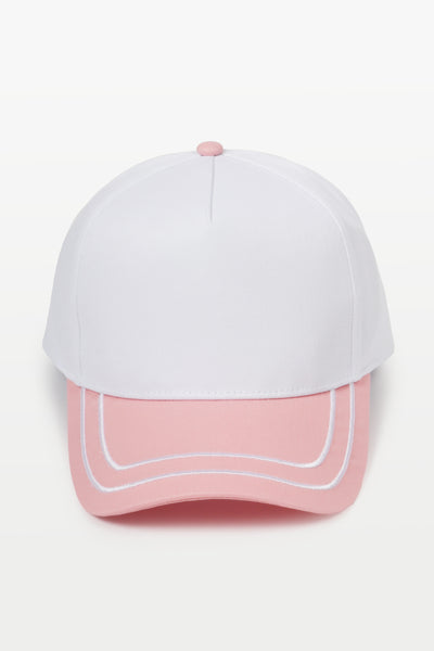 Retro Stripe 2-Tone 5-Panel Cap