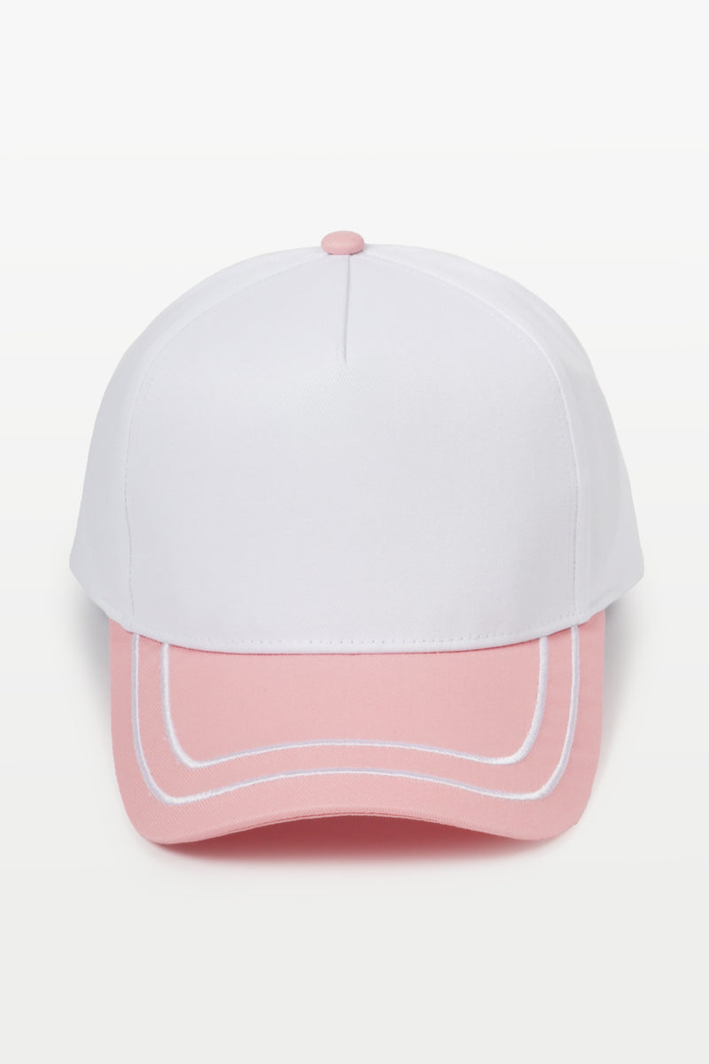 Retro Stripe 2-Tone 5-Panel Cap