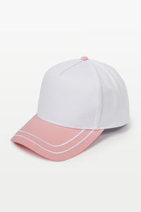 Retro Stripe 2-Tone 5-Panel Cap