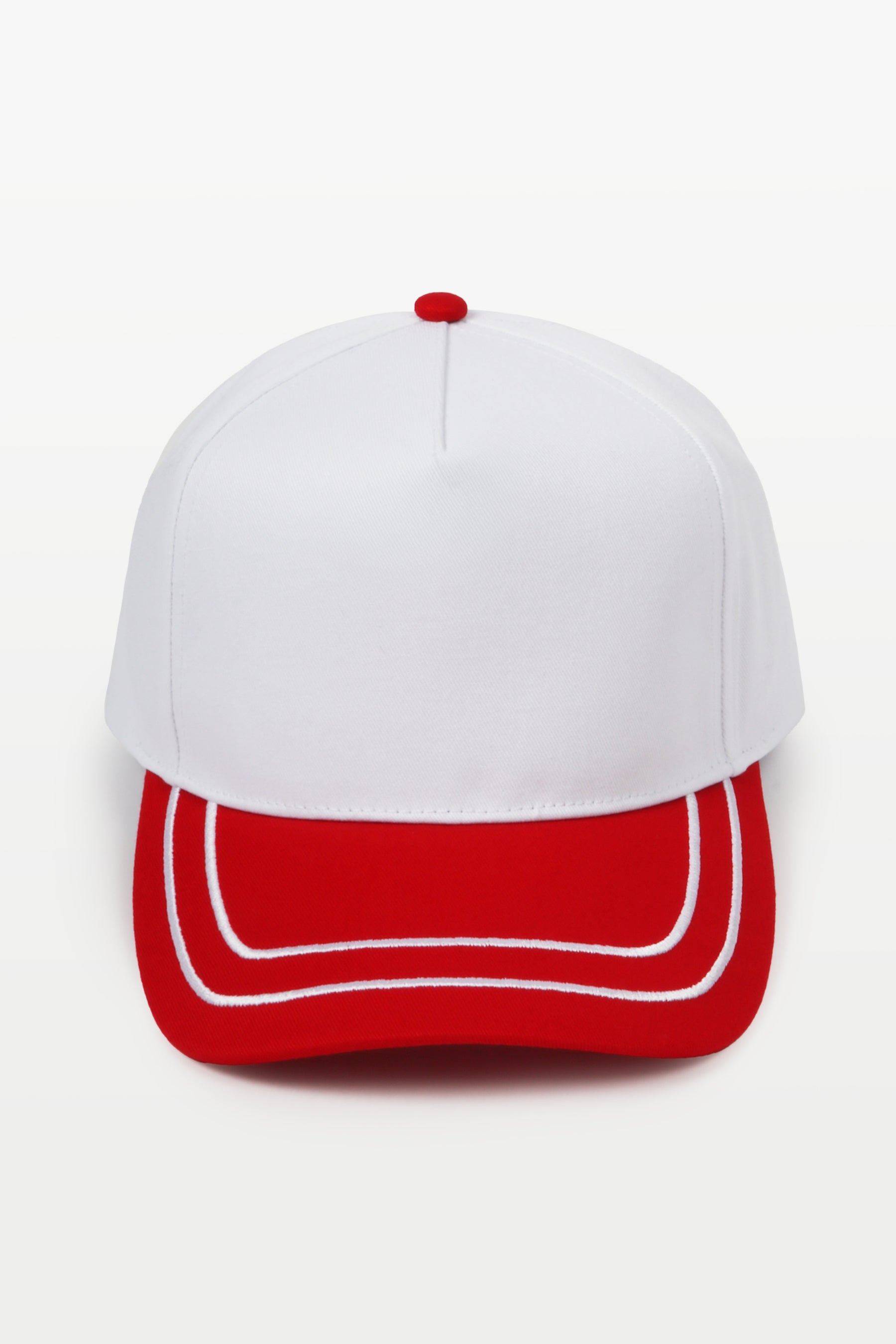 Retro Stripe 2-Tone 5-Panel Cap